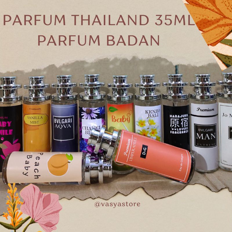 PARFUM THAILAND 35ML PAFUM NON ALKOHOL MURAH