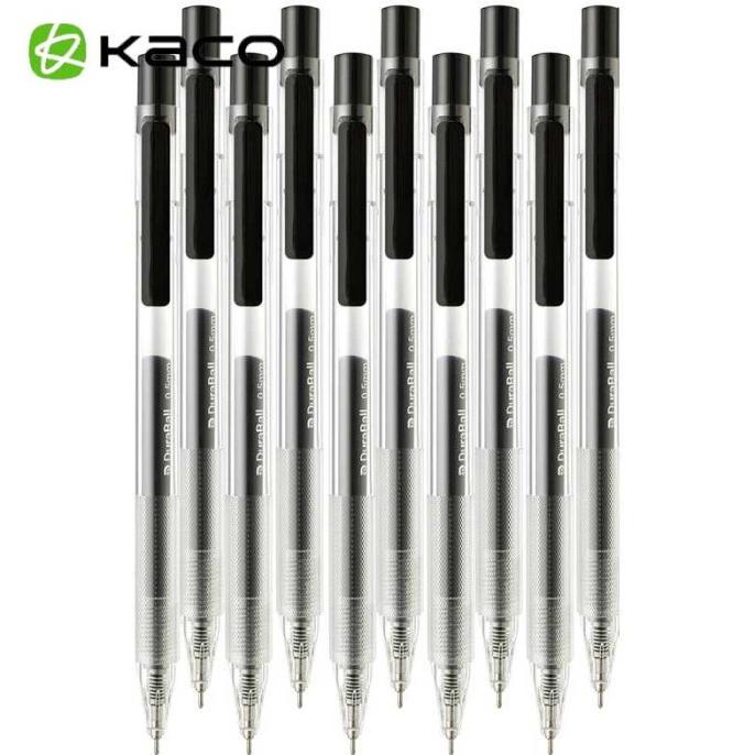 

Pena Pulpen Bolpoin Gel 0.5mm 10 PCS - K5 (Black Ink)