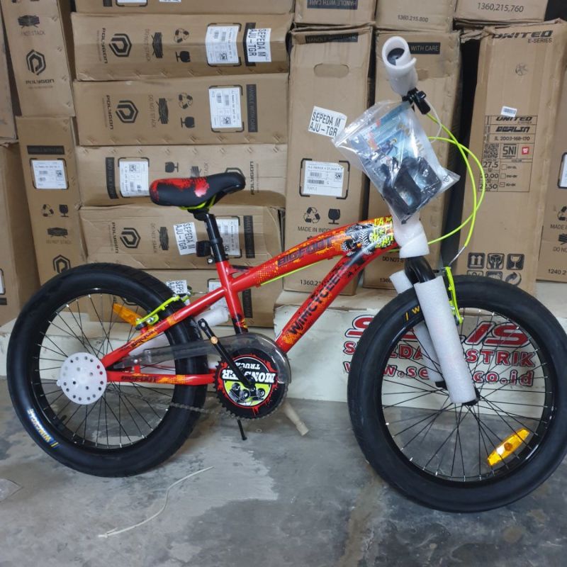 PROMO GRATIS ONGKIR Sepeda Anak BMX 20" WIMCYCLE BIGFOOT- Ban Jumbo 3.0