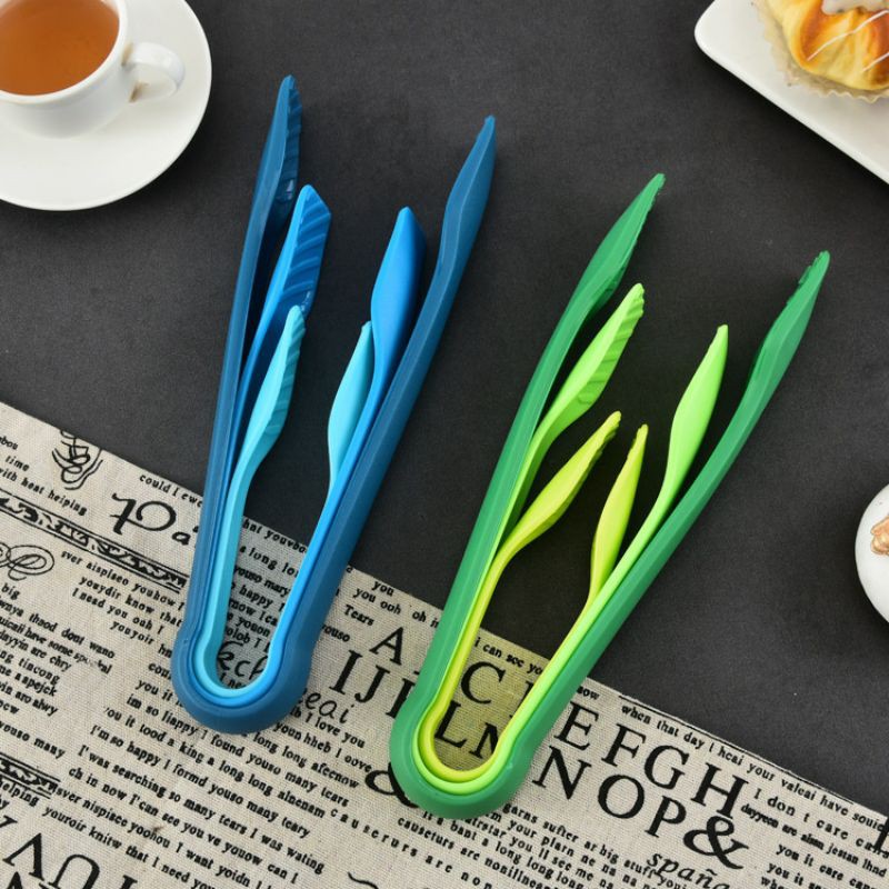 capit kue set 3 / plastic food clip / cake tongs / bakery clip