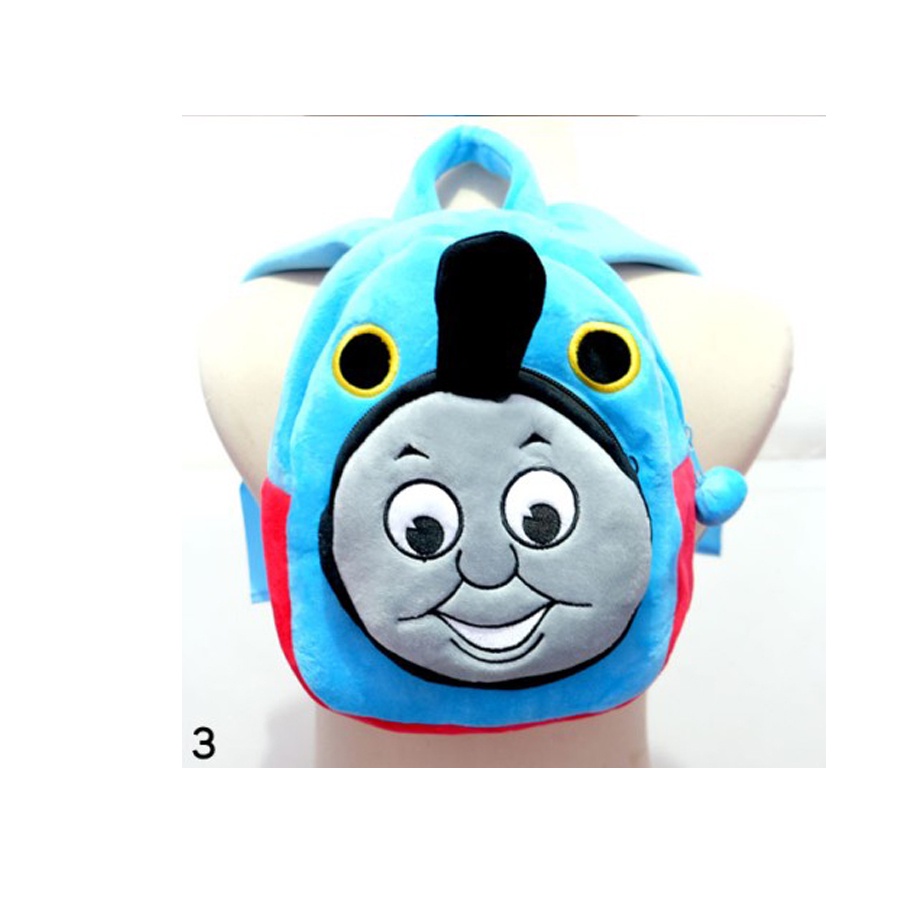 Tas Ransel M sekolah anak paud boneka doraemon pooh thomas bona gajah kado baby kids backpack animal cartoon ufufy elephant