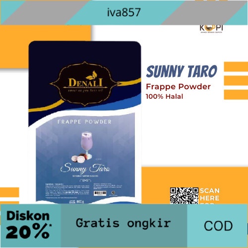 

PROMO Denali Powder Sunny Taro GRATIS ONGKIR