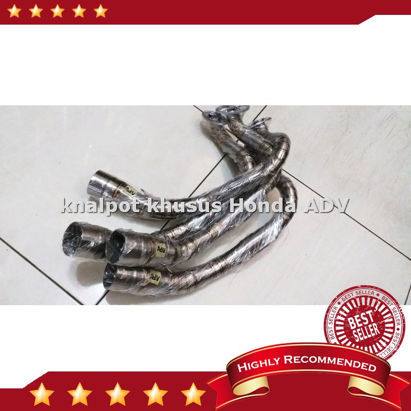 Terbaik Header knalpot honda ADV 150 stainless cacing