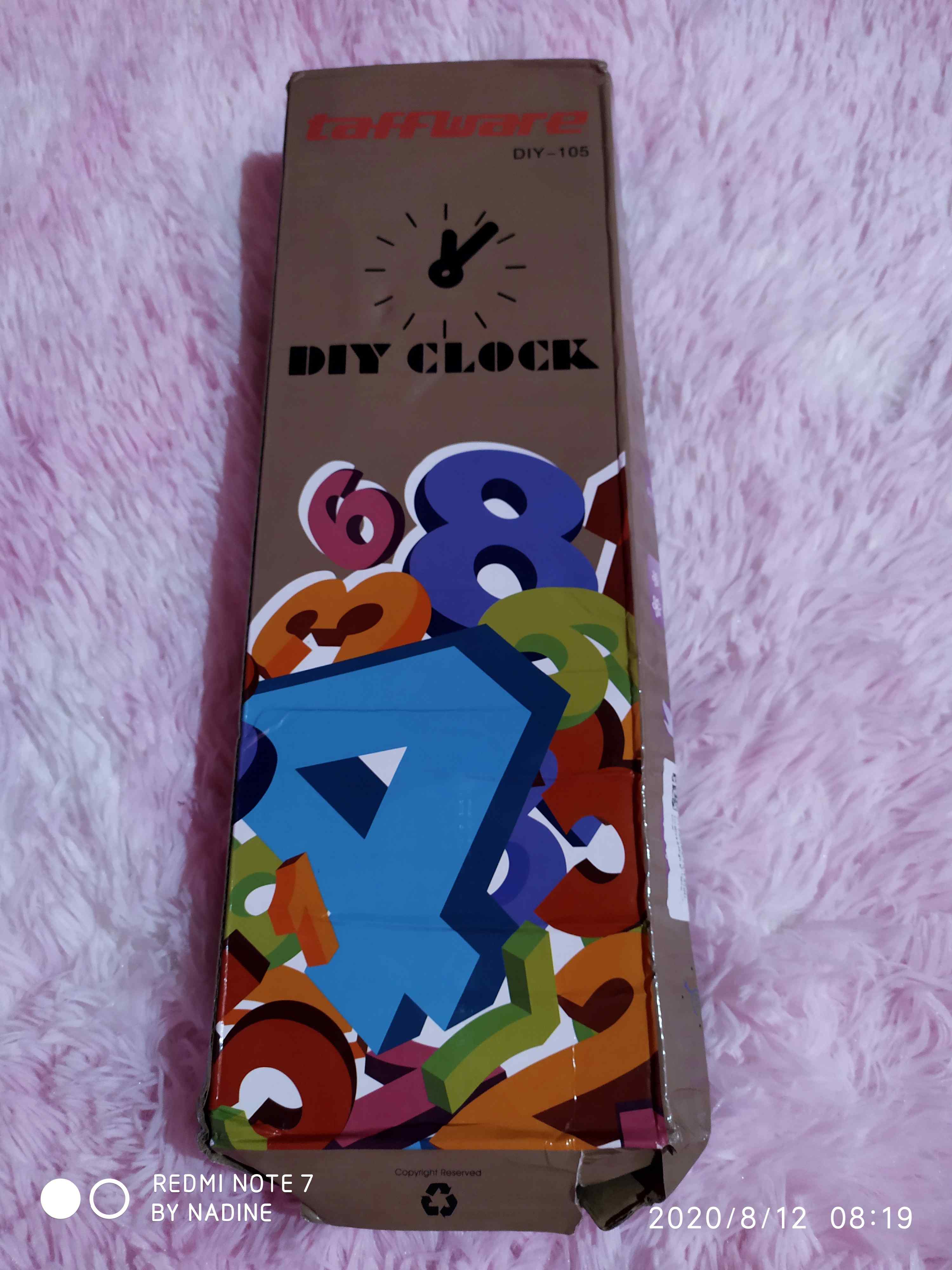 Jam Dinding Besar Diy Giant Wall Clock Quartz Creative Design 80-130cm - Diy-104