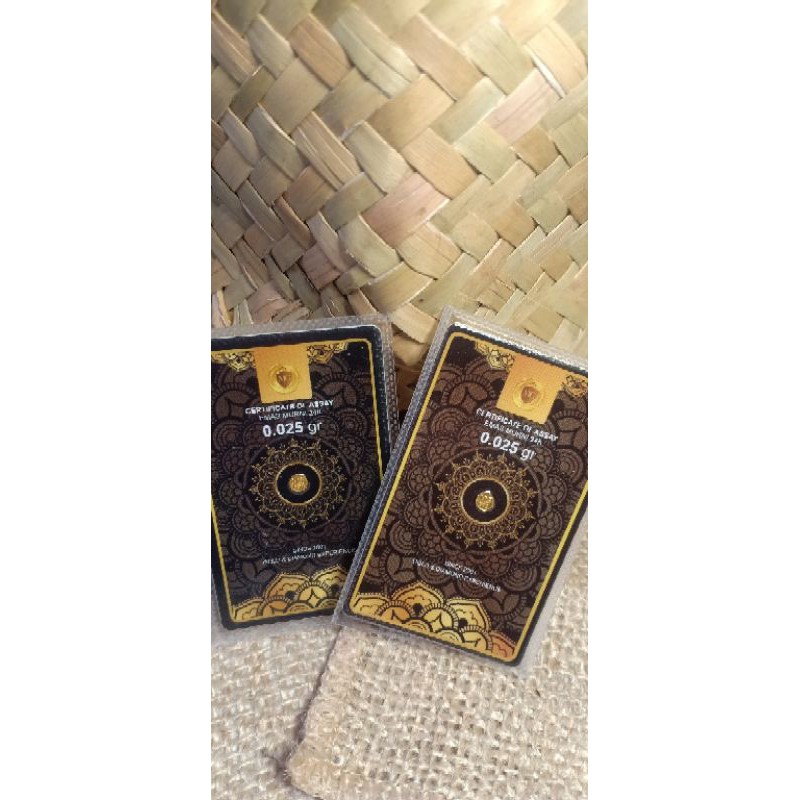 MiniGold 0.025gr Emas Murni 24k