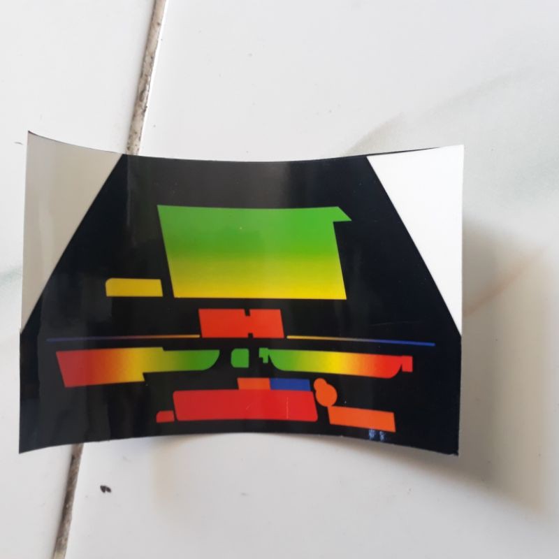 Stiker Spedometer LCD Aerox 155vva