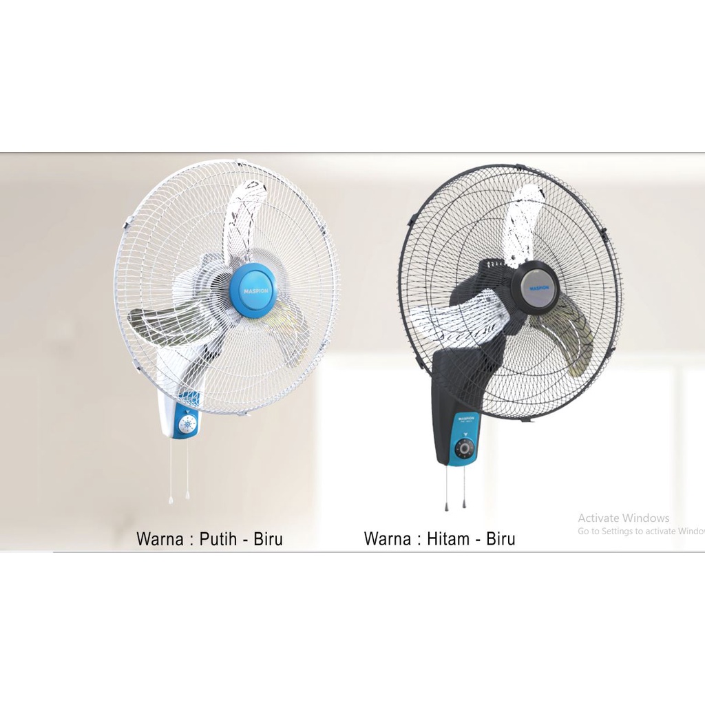 Maspion PW-1812S Power Fan Kipas Angin Daya 18 Inch Low Watt