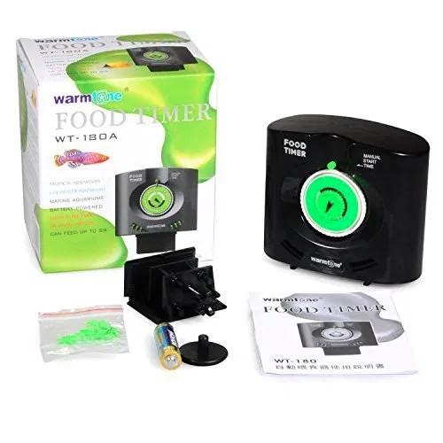 Alat Pemberi Pakan Ikan Otomatis Auto Feeder Ikan Aquarium Warmtone
