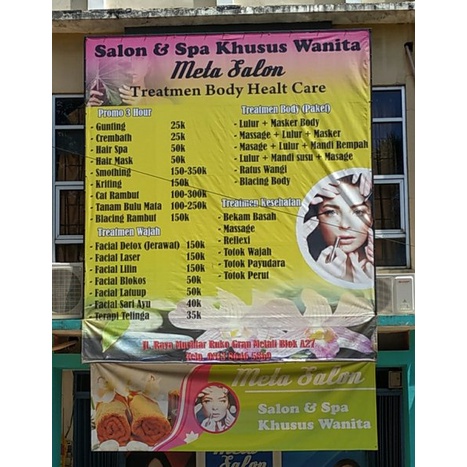 

Jual cetak banner custom full color disain gratis Murah