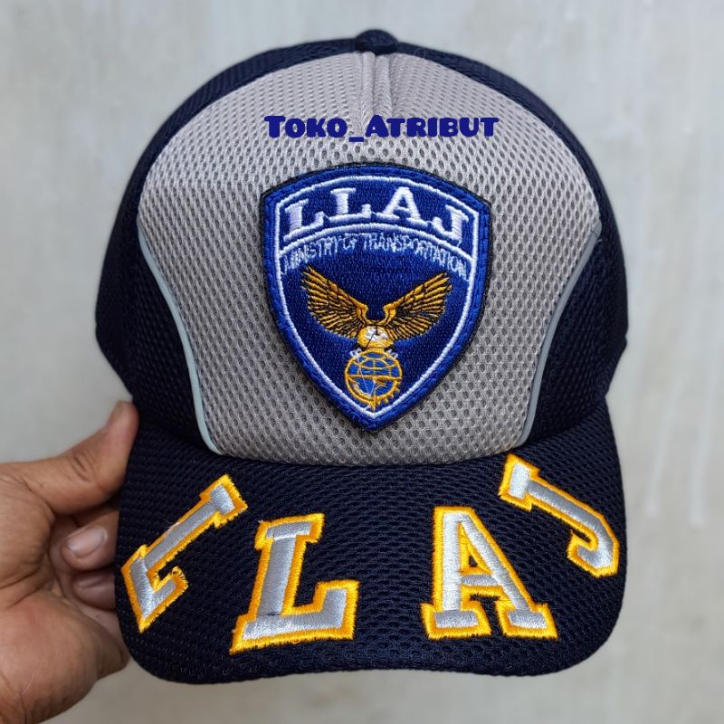 TOPI JARING LLAJ TOPI KEMENHUB TOPI DISHUB