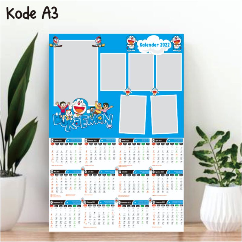 Kalender Foto 2023 (CUSTOM) - KALENDER DINDING 2023