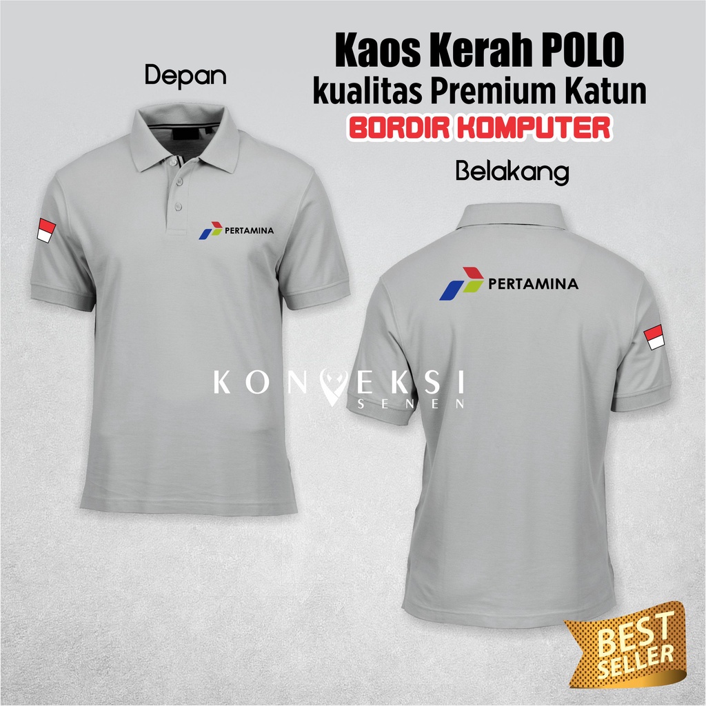 kaos pertamina | kaos polo | kaos polo katun