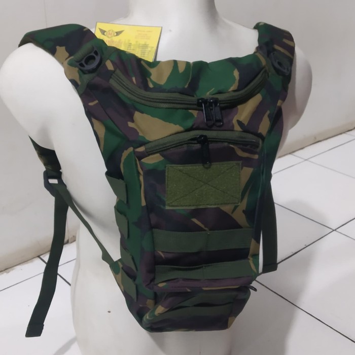 BLACKPINKMILITARY   Tas gowes sepeda tacticaL Loreng TNI