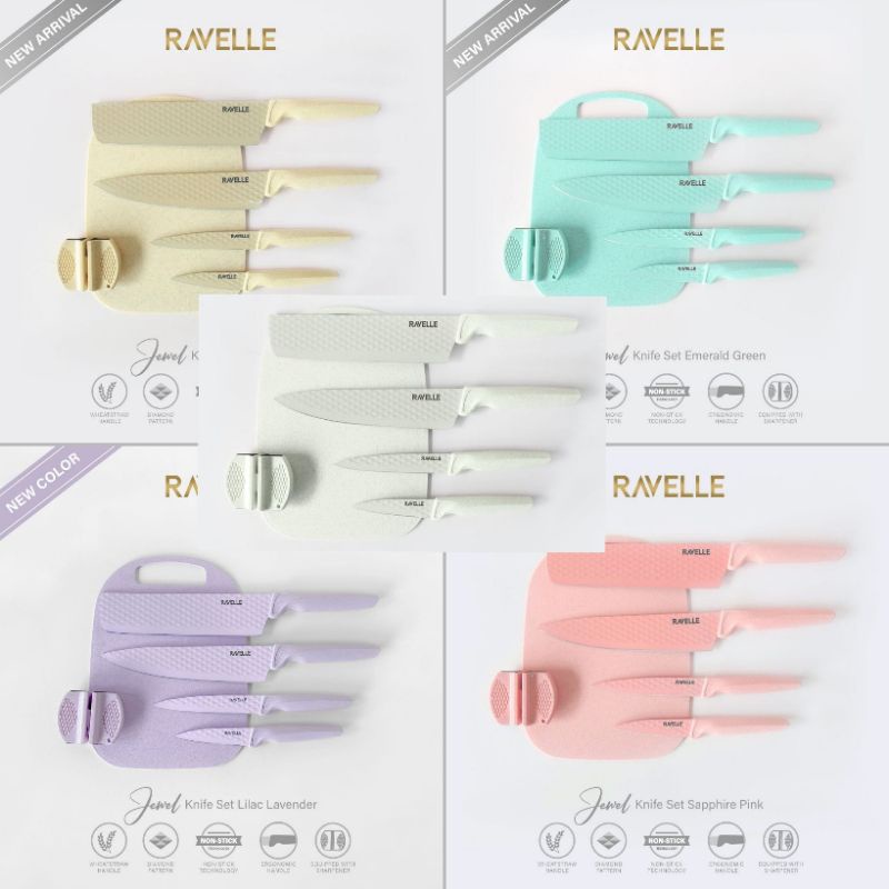 Pisau dapur set / Ravelle Knife (set 6)