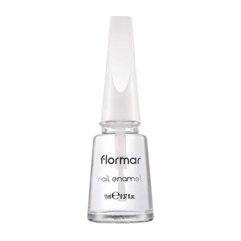 Kutek Halal Flormar Nail Enamel Bening NE301