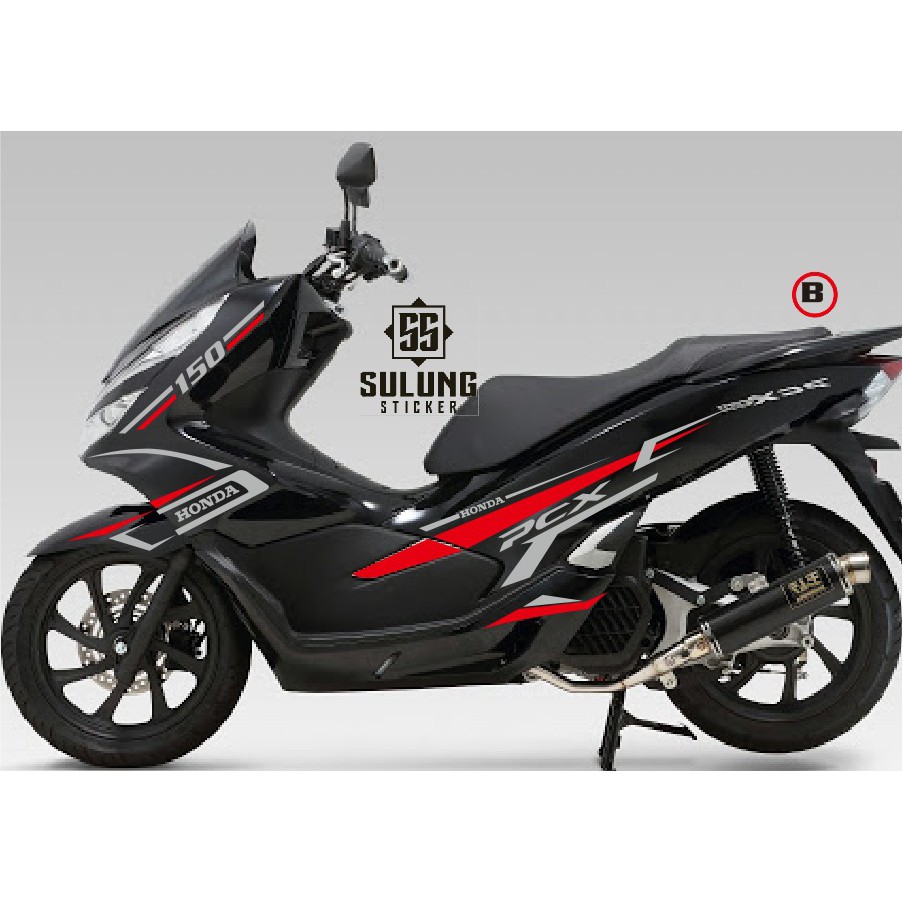 Stiker Body Motor Model PCX Cutting Sticker Terlaris