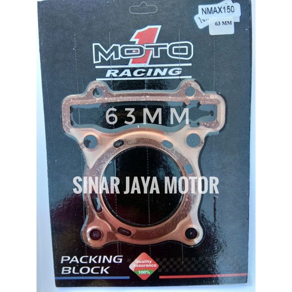 PAKING MOTO 1 NMAX N MAX AEROX 63MM MOTO1