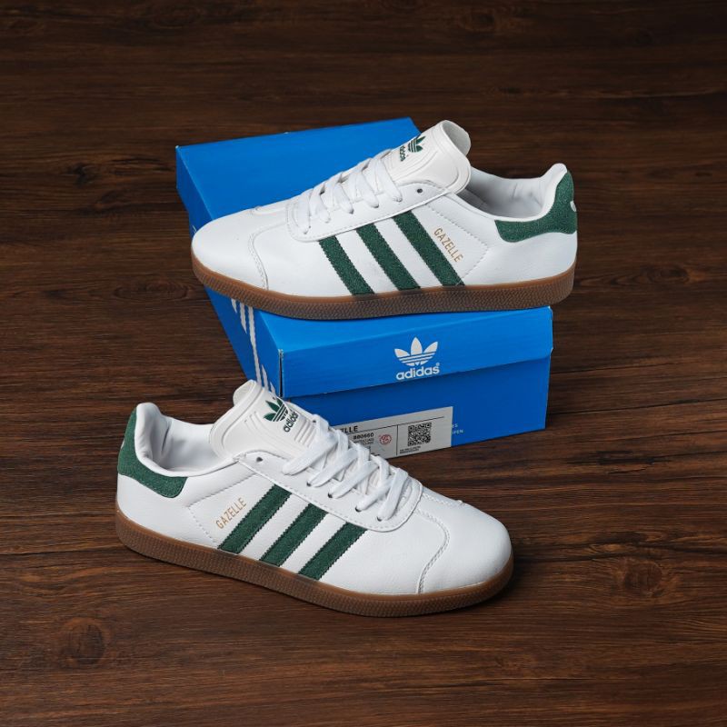 Adidas Gazelle Vintage White Green