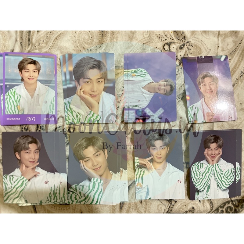 mini pc mpc photocard RM kim namjoon official bts sowoozoo jimin unyel jungkook minyak telon maung