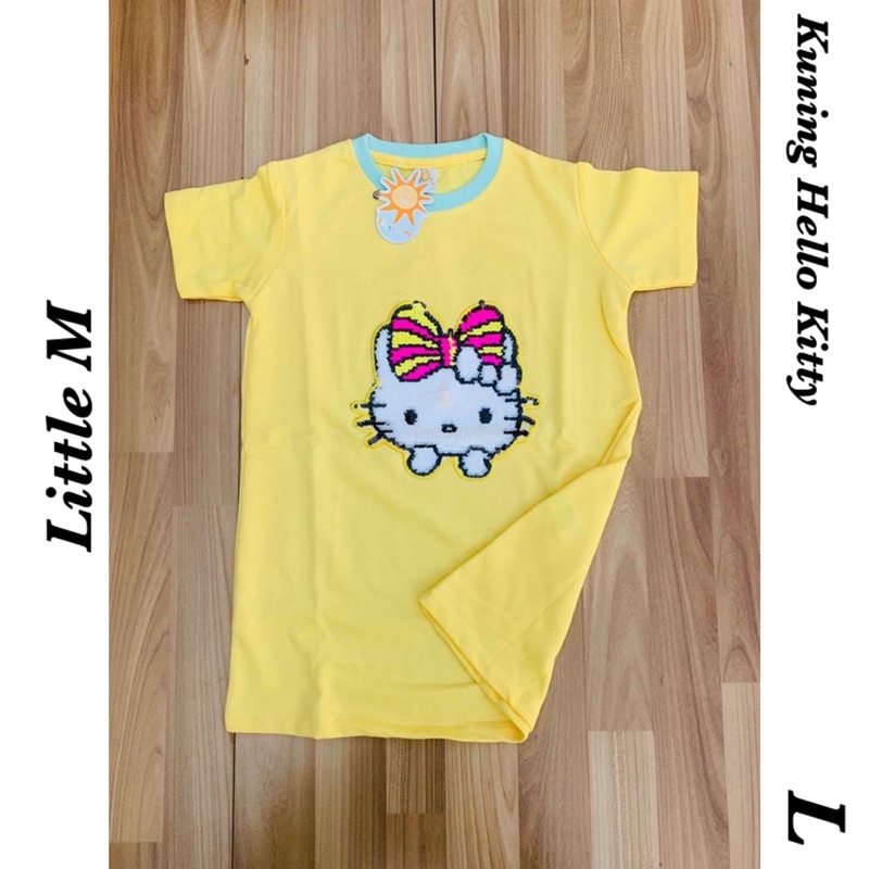 Kaos Anak Little M size L Motif Cantik