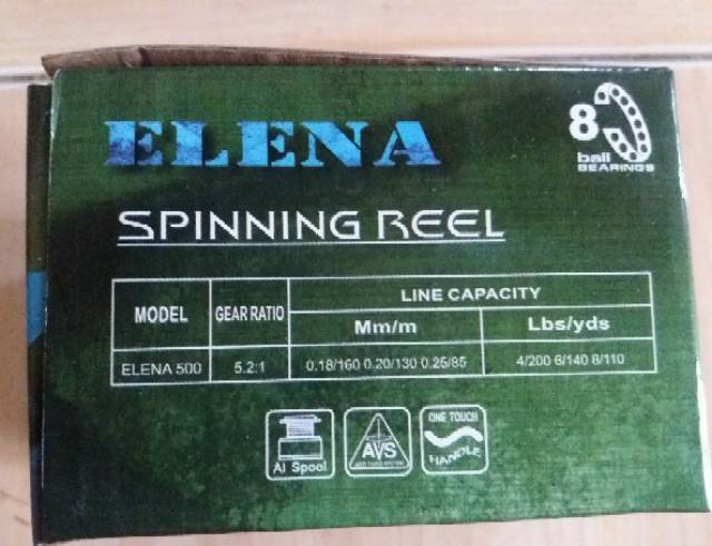 Reel Mini ELENA OZORA 8 BB Spool Besi