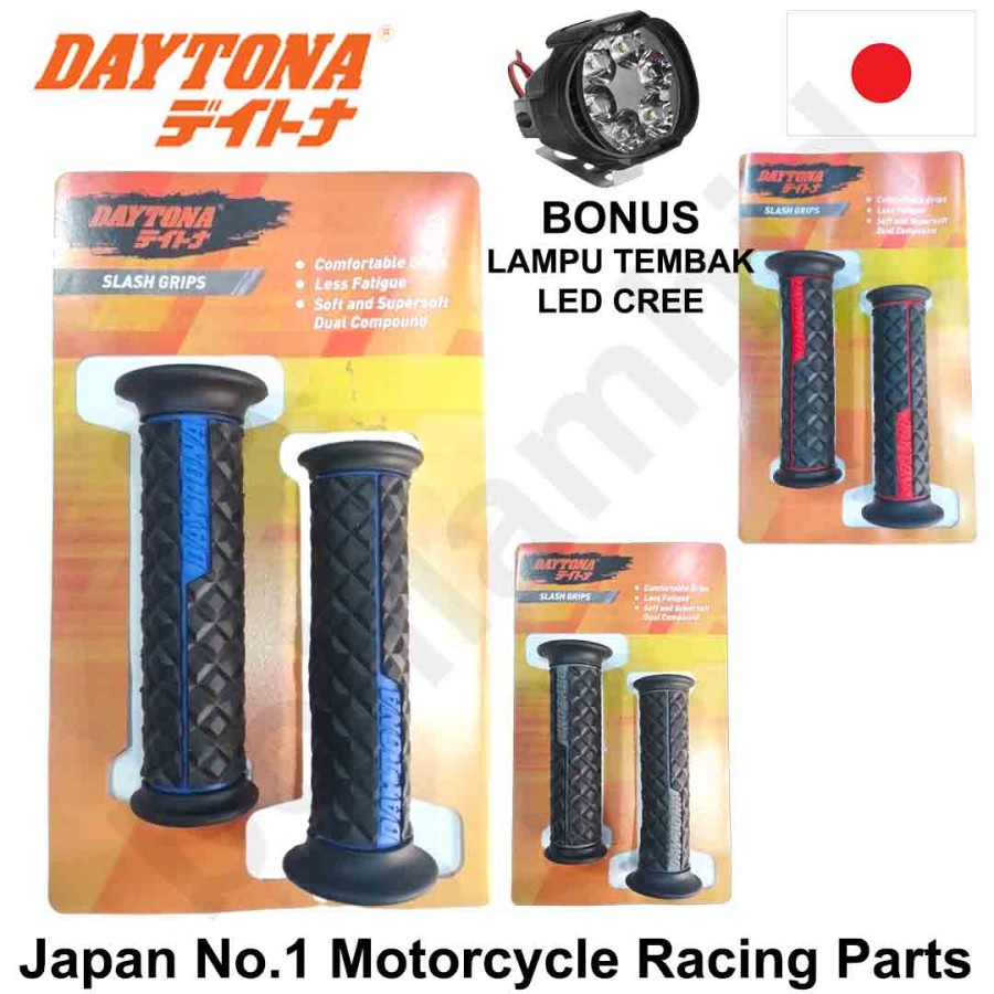 Jual Handgrip Shogun Daytona Slash Grips Handfat Hand Grip Motor Shopee Indonesia