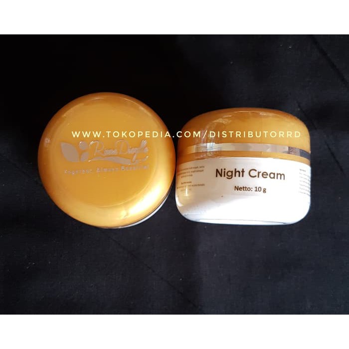 Terbaru NIGHT CREAM RINNA DIAZELLA - CREAM MALAM RINNA DIAZELLA Original