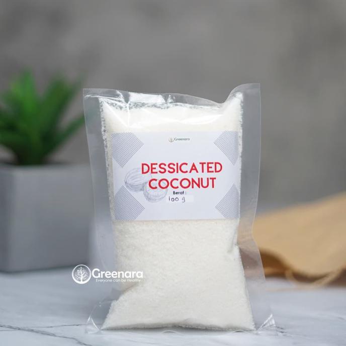 

Spesial Promo Dessicated Coconut 100gr / Kelapa Parut Kering
