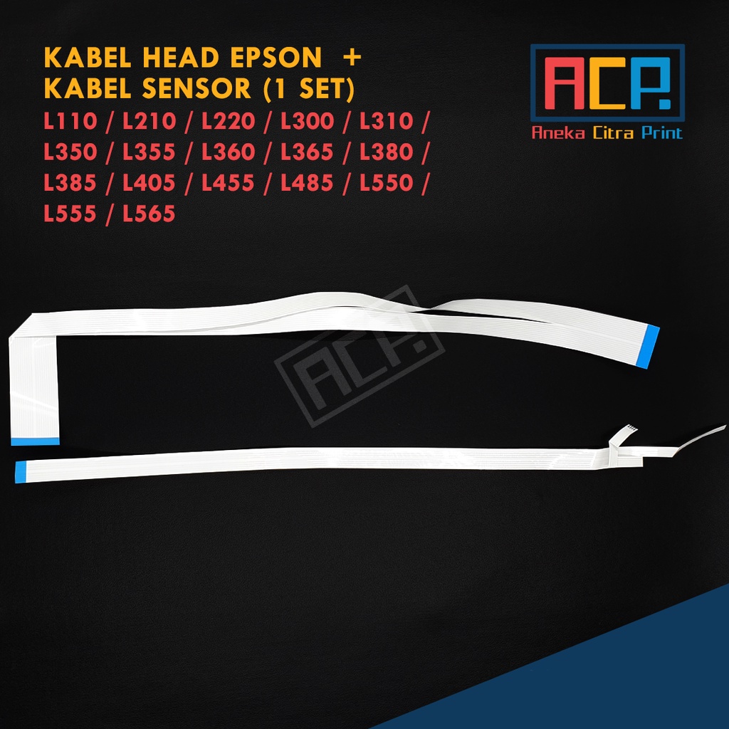 Kabel Fleksibel Head dan Sensor 1 set - Epson L110 L210 L300 L310 L350 L360 L380 L385 L405 L455 L550