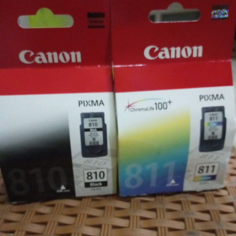 TINTA CANON 810 BLACK & 811 COLOR ORIGINAL