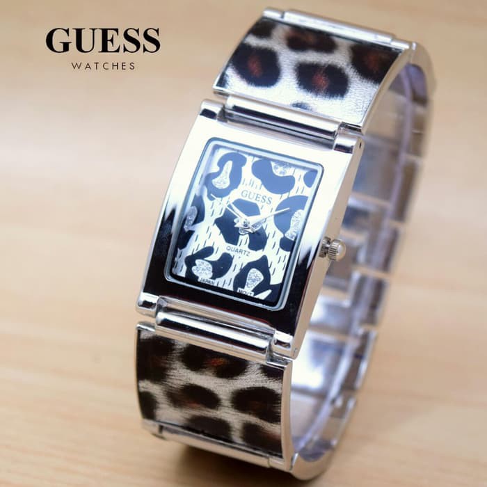 promo Jam Tangan Wanita Guess Leopard  terlaris