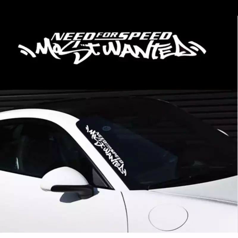 Cutting Stiker Need For Speed Most Wanted Untuk Mobil/Motor