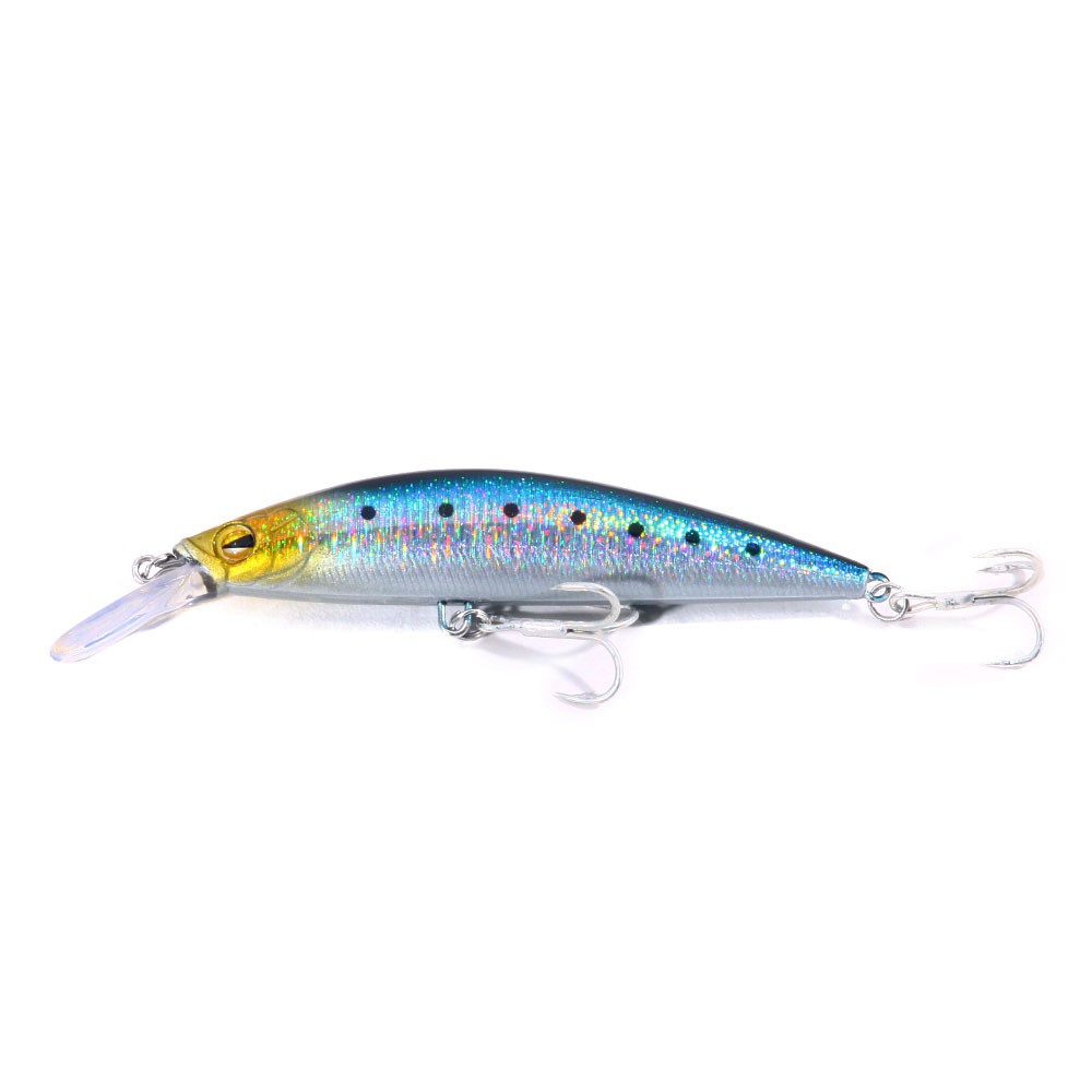 HENGJIA 7Pcs 100mm 25.4g Sinking Minnow Fishing Lure Big Articial Hard Bait Laser Fishing Tackle