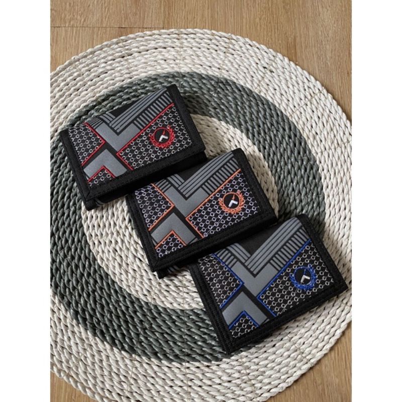 Dompet Pria Bahan Kanvas Model Lipat 3 dompet Pria Distro Bahan Kain Dompet Anak Remaja Murah