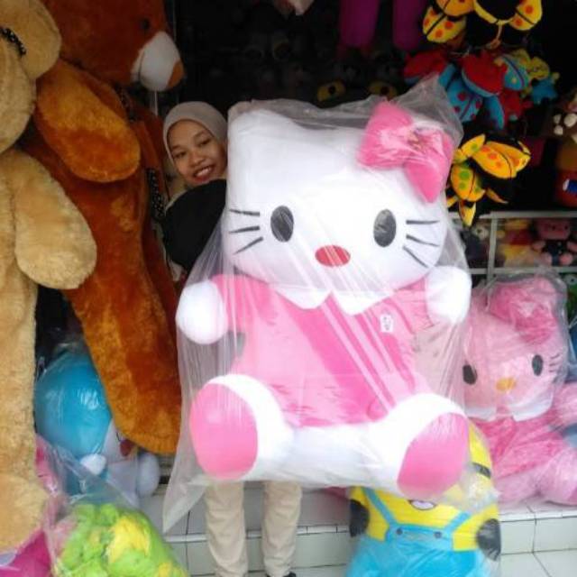 Hello kitty super duduk jumbo 1meter