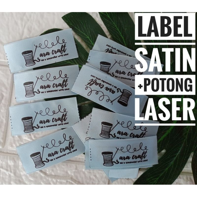 

LABEL BAJU LABEL HIJAB LABEL SATIN PLUS POTONG