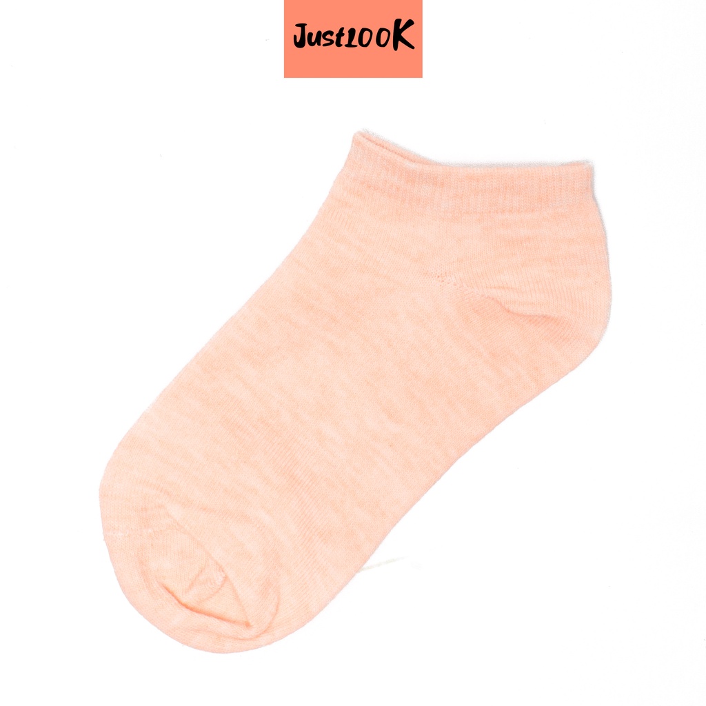 JustLook Kaos Kaki Ankle Remaja Polos Wanita Model Semata Kaki - Kaos Kaki Ankle Semata Kaki-8