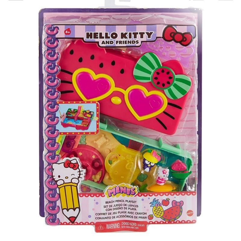 Hello Kitty &amp; Friends Minis Carnival Pencil Playset