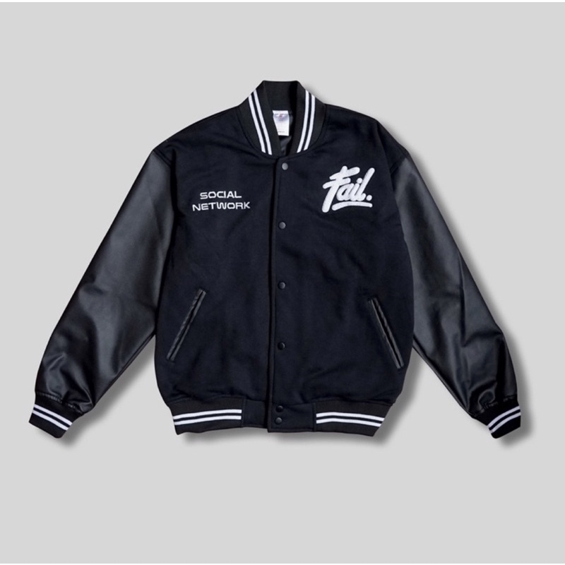 JAKET VARSITY FAILOFFICIAL - SOSIAL NETWORK [PRELOVED LIKE NEW]