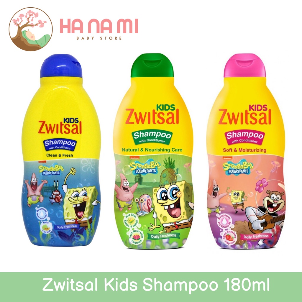 Zwitsal Kids Shampoo 180ml - Shampoo anak