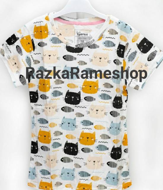 KAOS ANAK PRINTED COWOK/UNISEX TEEMURAH