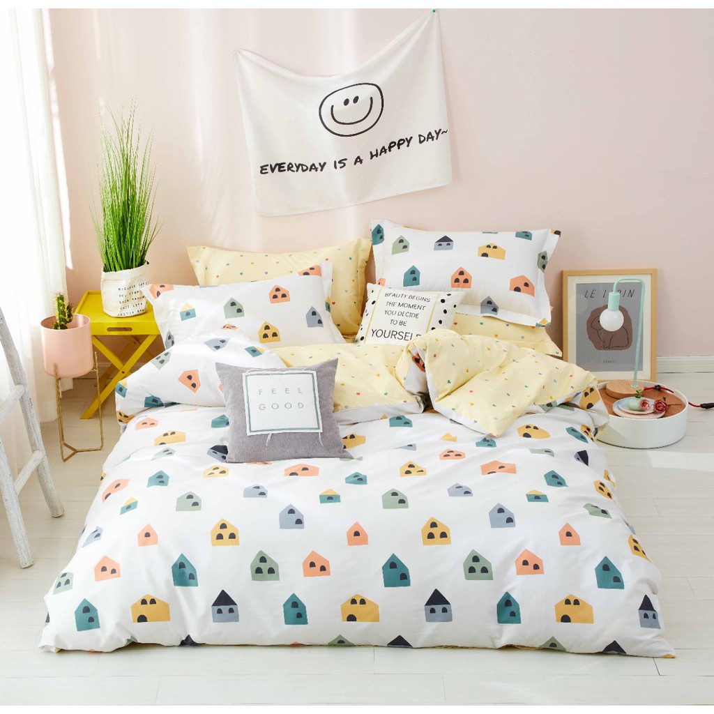 Idola Style Lavender Sprei Katun Jepang Premium KJ-2384AB