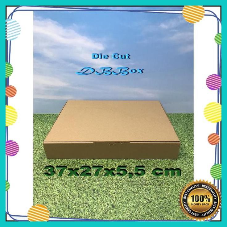 

Kotak Penyimpanan 5 Pcs Kardus Uk 37X27X5 5 Cm Die Cut Untuk Kotak Donut Isi 12 Pcs Dll Model Box