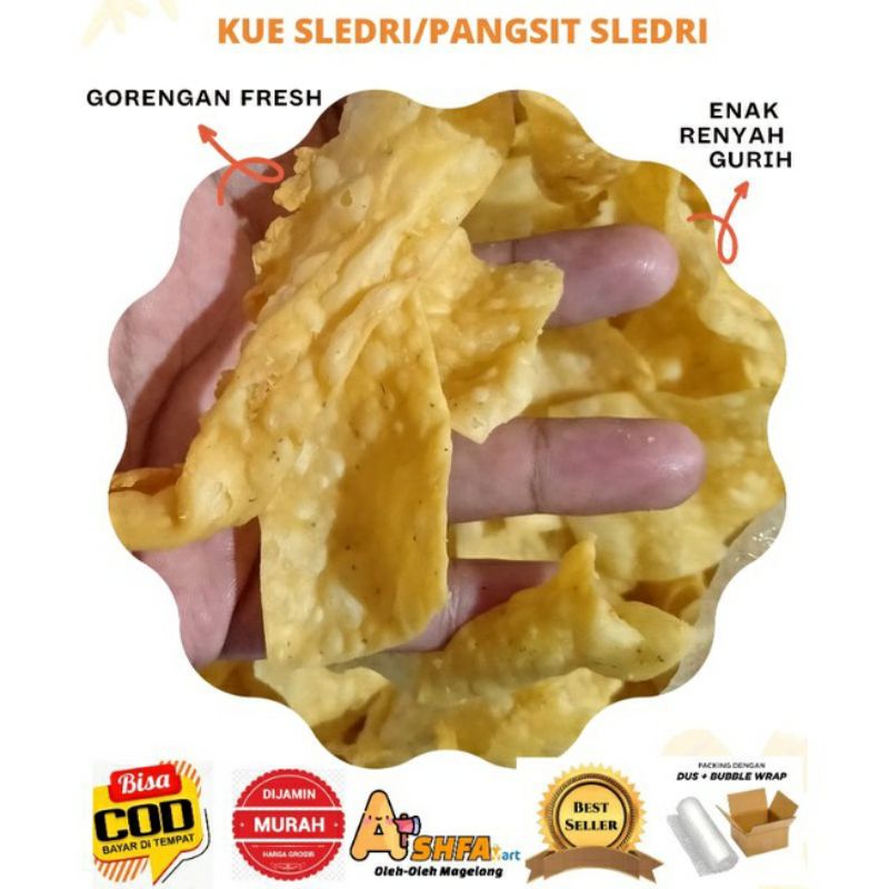 

kripik bawang 250gr pangsit bawang sledri kue sledri