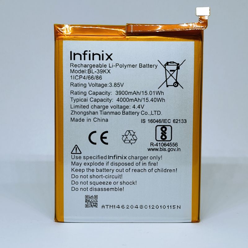 BATERAI BATRE INFINIX HOT 7 PRO BL-39KX BL39KL ORIGINAL