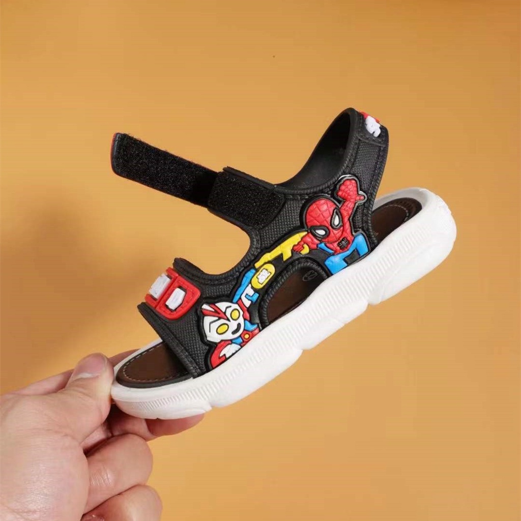 GLORYKIDZ SH2108N Sepatu Sendal Gunung Anak Import Sendal Anak Superhero Sepatu Sendal Anak Laki-laki Size 21-35