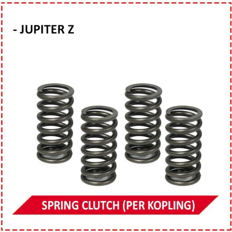 PER KOPLING BRT KLX/CRF/R15/TIGER/GLPRO/JUPETER Z/JUPITER MX/JUPITER MX KING/ CLUTH SPRING SPRING CLUTH PER KOPING RACING BRT SMASH NINJA 250 SCORPIO SKORPIO NINJA150 SUPRA GRAND LEGENDA RXKING SONIC NEW FU150  R25 SHOGUN125 R15 GHIO MOTOR SHOP