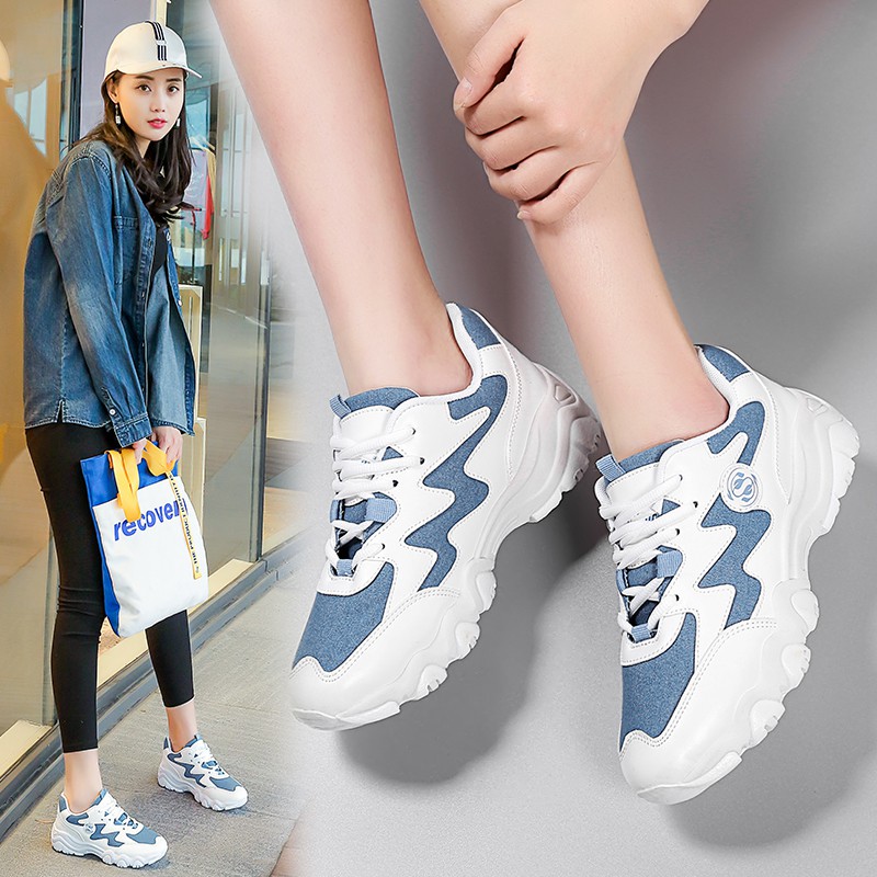 Ulzzang Sepatu  Wanita  Skechers  Same Style Women s Casual  