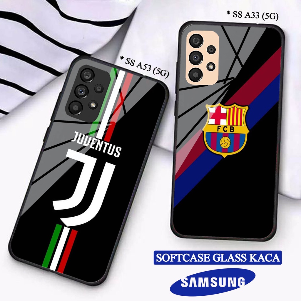 Softcase Glass Kaca  SAMSUNG A33(5G) A53(5G) - Casing HP SAMSUNG A33(5G) A53(5G) [ S22 ].