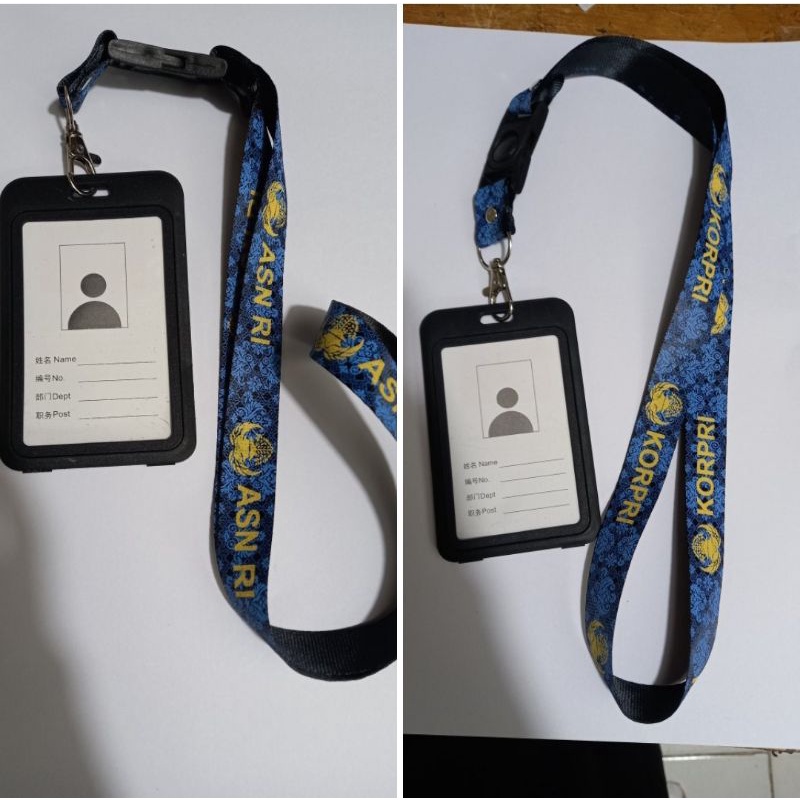 

Name Tag Gantungan Id Card Holder ASN Korpri Terbaru